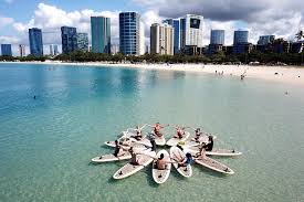 Open space yoga hawaii is recognized by yoga alliance, one of the leading global yoga affiliations. Tripadvisor Paddleboard Yoga Class In Honolulu Provided By Yoga Floats Oahu Hawaii