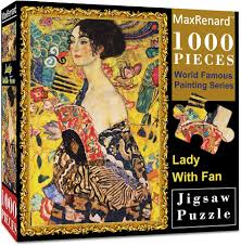 We are the leading uk independent publisher of children's books. Buy Maxrenard Jigsaw Puzzle 1000 Pieces For Adults Lady With Fan By Klimt Challenging Puzzles Large Cool Puzzles Famous Art Paintings Online In Vietnam B08ymyzbtp