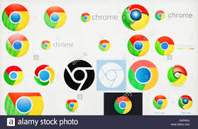 Google chrome vector logo, free to download in eps, svg, jpeg and png formats. Screenshot Von Google Chrome Logo Stockfotografie Alamy
