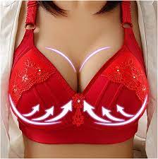 Amazon.com: n/a Big Breast Women Big Size Hot Wire Free Thin Soft Wire Less  Bralette Unpadded Push Up Big Breast Underwear Bra Cup (Color : A, Size :  48 110CD) : Clothing,