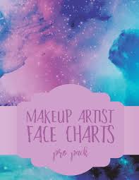 Makeup Artist Face Charts Pro Pack Face Charts For Makeup