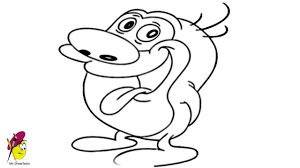 Ren and stimpy colouring page. Ren And Stimpy Drawing How To Draw Ren And Stimpy Youtube