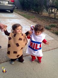 Cutest Cookies And Milk Costumes For Twins Toddler Halloween Costumes Twin Costumes Cookie Halloween Costume