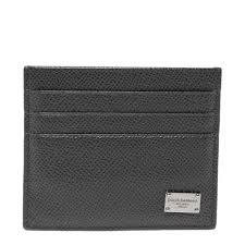 12 clear plastic acrylic desktop business card holder display ship azm. Dolce Gabbana Dark Grey Leather Business Card Holder Dolce Gabbana Tlc