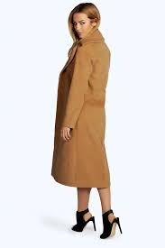 Well you're in luck, because here they come. Jeeny Camel Wool Look Coat Boohoo