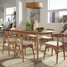 Get free shipping on qualified litton lane dining room sets or buy online pick up in store today in the furniture department. Must Have Chelsea Lane Mid Century Modern 7 Pc Dining Set From Weston Home Accuweather Shop