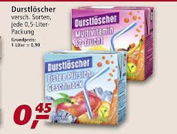 Man kann ihn durch den genuss alkoholischer getränke steigern. Durstloscher Angebot Bei Real