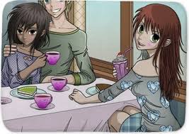 Aesthetic anime bedroom background ide kamar tidur ruangan. Beautiful Anime Girl Holding Heart With Background Bath Mat Pixers We Live To Change