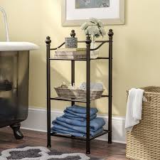 Almondsbury 13 W X 30 H Bathroom Shelf Bathroom Standing Shelf Bathroom Shelves Shelves