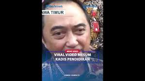 VIRAL VIDEO MESUM Kadis Pendidikan Jombang dan Sekretaris, Kini Kena Karma  Dicopot dari Jabatan❗