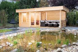 Lasita maja gartenhaus torquay iso gartenhaus cabin in the. Gartenhaus Flachdach 280x280cm Holzhaus Mit Terrassenanbau Funf Eck Holz Haus Vom Garten Fachhandler