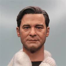 1/6 Scale Colin Firth Agent Master Harry Head Carved Sculpt Model Toys PVC  Man H