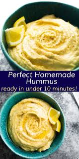 Perfect Homemade Hummus Smooth Simple Recipe In 2020 Homemade Hummus Recipes Easy Snack Recipes