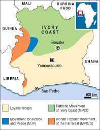 In fact, two of the 33 regions are autonomous cities. Cote D Ivoire Maps Ecoi Net