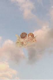 Angels In The Sky Angel Wallpaper Aesthetic Iphone Wallpaper Locked Wallpaper