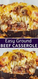Johnny Marzetti Casserole In 2020 Ground Beef Casserole Recipes Beef Casserole Recipes Ground Beef Recipes Easy