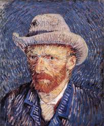 Self Portrait With Felt Hat By Vincent Van Gogh Vincent Van Gogh Public Domain Via Wikimedia Commons Via Ouest Vincent Van Gogh Van Gogh Et Peintre