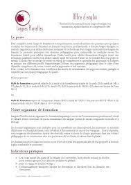 1 000 offres d'emploi formateur fle du jour (france). Langues Plurielles Recrute Un E Formateur Rice Fle Temps Partiel