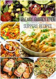 12 Easy Gluten Free Suppers Recipes Supper Recipes Recipes Easy Gluten Free