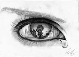 Black And White Eye Drawing Easy Pin By Stacey Asel On Tekenen Eye Drawing Crying Eye Drawing Eyes Drawing Tumblr