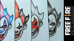 The dark knight joker drawing drawing hands. Free Fire Drawing Free Fire All Joker Drawing How To Draw Free Fire Joker Face Drawing Youtube
