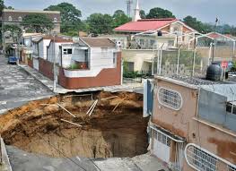 guatemala city  second sink hole in 2010