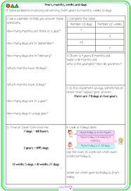 Easy y to wk conversion. 2 Time Years Months Weeks And Days Lesson Pack Y4 Teaching Resources