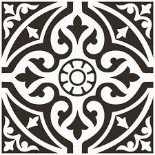 A wide range of colours and styles are available which will compliment your bathroom, kitchen, porch or hallway with a designer edge. Devonstone Black Feature Pattern 330x330mm Luxury Tiles