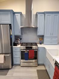 Powder Blue Kitchen Light Blue Kitchens Blue Kitchens Blue Cabinets