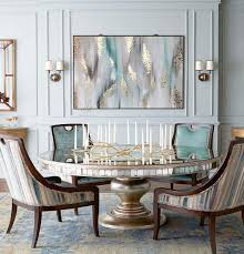 Large Abstract Oil Painting Wall Art Gold Painting Wall Decor Etsy Dining Room Decor Decor Dining Room Furniture