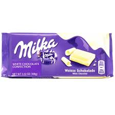 Milka White Chocolate Bar 3 5oz White Chocolate Bar White Chocolate Chocolate