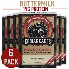 2 cups kodiak cakes flapjack mix® 1/4 cup butter 3/4 cup brown sugar 1 egg 1 cup milk 1 cup fresh or canned blueberries, raspberries or blackberries. Buy Kodiak Cakes Protein Pancake Power Cakes Flapjack And Waffle Baking Mix Buttermilk 20 Oz Pack Of 6 Online In Vietnam B00lhvroim