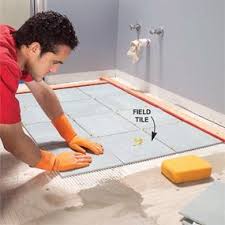 How To Install Ceramic Tile Floor In The Bathroom Ceramic Floor Tiles Tile Installation Tile Floor