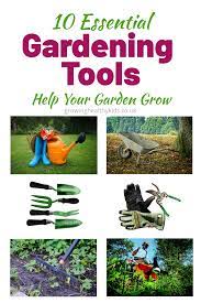 10 Essentials To Include In Your First Garden Tool Set Vegetable Garden For Beginners Garden Tools Gardening For Beginners