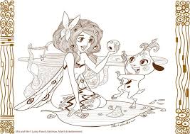 Mia And Me Book 04 Scuderi By Skudo Coloring Pages Coloring Books Free Coloring Pages