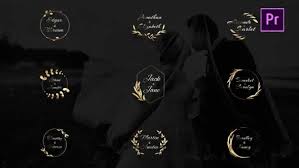 Premiere color butterflies flying and gathering logo title. 69 Gold Video Templates Compatible With Adobe Premiere Pro