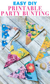 When autocomplete results are available use up and down arrows to review and enter to select. Diy Printable Party Bunting For Summer