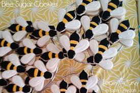 Official artwork of a bee. Bumble Bee Sugar Cookies Ashlee Marie Real Fun With Real Food