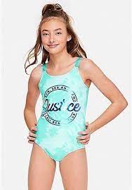Cute One Piece Swimwear Bathing Suits For Tween Girls Justice Swimwear One Piece Justice Clothing