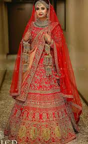 Pin By M On Abridal Photography Indian Bridal Outfits Indian Bridal Dress Bridal Lehenga Red
