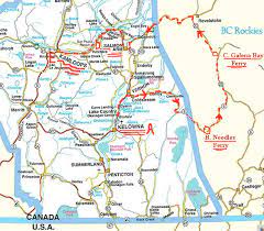 Street Map Of Kamloops Bc Kamloops Map