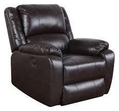Plush Bonded Leather Power Electric Recliner Chair Electric Recliner Living Room Recliner Power Recliners Living Room Chairs