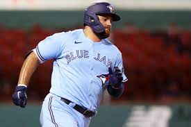 Toronto blue jays first baseman rowdy tellez in a game against the boston red sox in 2019. O Hvwbfm6vkolm