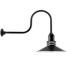 Cherokee Uplight Gooseneck Light Barn Light Electric Barn Lighting Historic Lighting