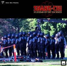 His father wenwu is a powerful, ancient figure who trained his son to wenwu is a new character, created entirely for the marvel cinematic universe. Another Shang Chi And The Legend Of The Ten Rings Set Photo They Be Lookin Like The Foot Clan Marvelstudiosspoilers