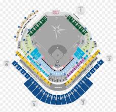 view interactive map of tropicana field tropicana field