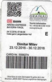 Check spelling or type a new query. Transport Ticket Grainau Card Db Deutsche Bahn Germany Federal Republic Arena Express Bayern Tirol Col De Db Aebt 001
