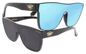 Their durable nylon frame is constructed around a wire core, allowing them to keep their shape even in extreme conditions. Black Flys Eyewear