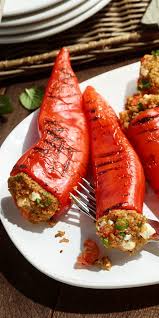 Spitzpaprika Mit Couscous Rezept Spitzpaprika Couscous Vegetarier