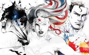 Check out this fantastic collection of batman wallpapers, with 57 batman background images for your desktop, phone or tablet. Batman Wonder Woman Superman Wallpaper 1280x800 Id 50633 Wallpapervortex Com